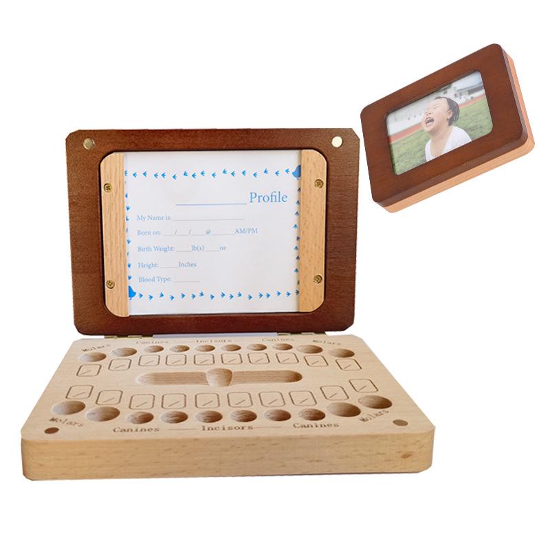 Children's Keepsake Box for Baby Teeth and Lanugo