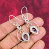 Rhodonite, Mystic Topaz Earrings Gemstone Jewelry, 925 Solid Sterling Silver Handmade Earrings, Latest Design Jewelry