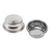 Portafilter Filter Basket Fit for Breville Coffee Machine Double Layer 2 Cup Pressurized Stainless Steel Portafilter