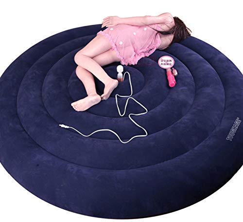 Prevent Boredom with This! Sex Bed Cushion Air Bed Lotion Waterproof Outdoor Air Cushion Round Adult Toy Sex Sofa Adult Toy Bed [Parallel Import]