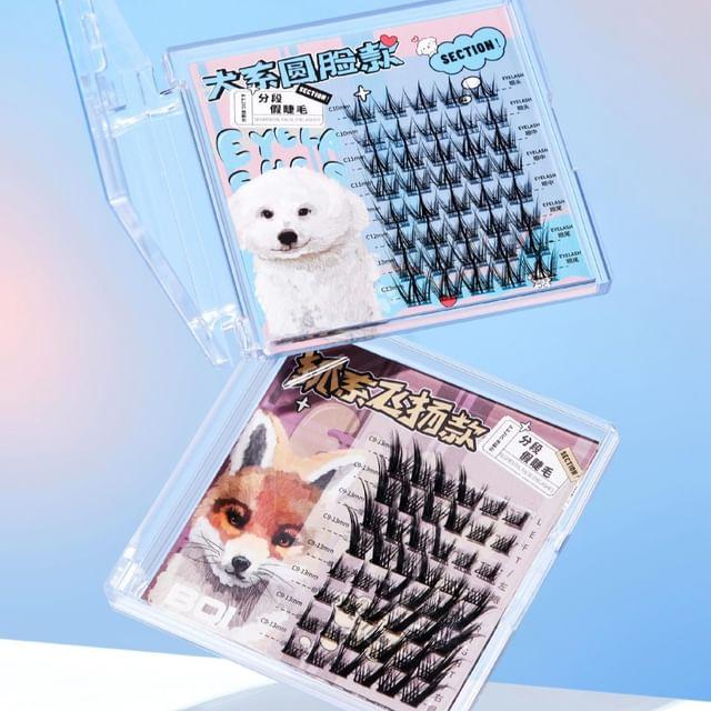 LuxeFlutter - Объемные пучки-кластеры для эффекта  лисьего глаза