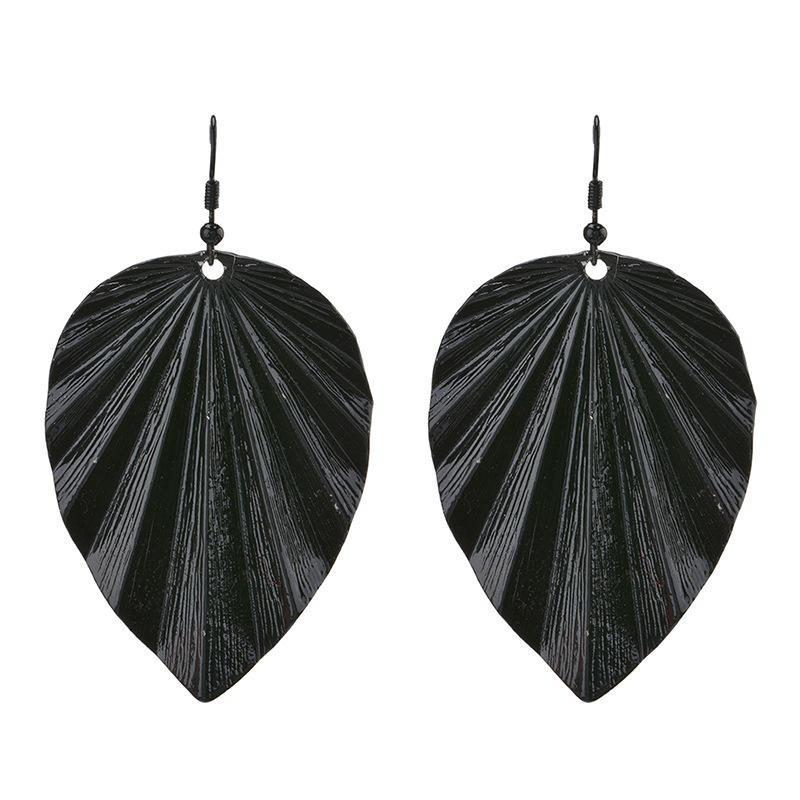 Summer Women Fashion Leaves Styling Earrings Minimalist Vintage High-end Earrings