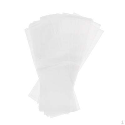 100x Folha Separadora de Mechas de Cabelo de Plástico para Salão Reutilizável