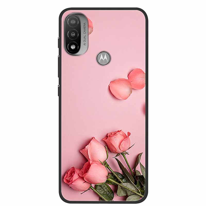 For Moto E20 Case Shockproof Soft Silicone Back Cover For Motorola Moto E20 6.5" Phone Cases For Moto E 20 XT2155 Coque Fundas