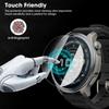 Tempered Glass for Amazfit Balance 2 9H Hardness Explosion-proof Anti Shatter Screen Protectors with Easy Installation Kit