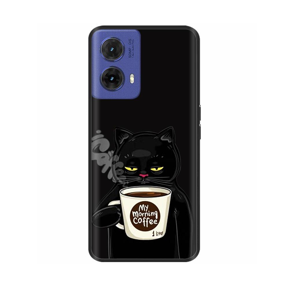 For Motorola Moto G85 Case Butterfly Soft Matte Silicone Back Cover For Moto G85 5G Cases MOTOG85 G 85 5G Funda Full Phone Coque