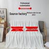 Customizable Flannel Blanket - One Piece for Office, Nap, or Leg Cover