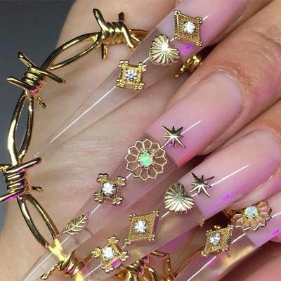 120 Pezzi/Busta Punte per Unghie Extra Lunghe a Forma di Stiletto ABS Naturali Sottili Estensione Unghie FALSE