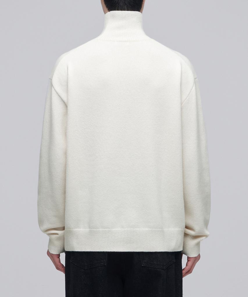 MUSINSA STANDARD Oversized Turtleneck Knit [Cream]