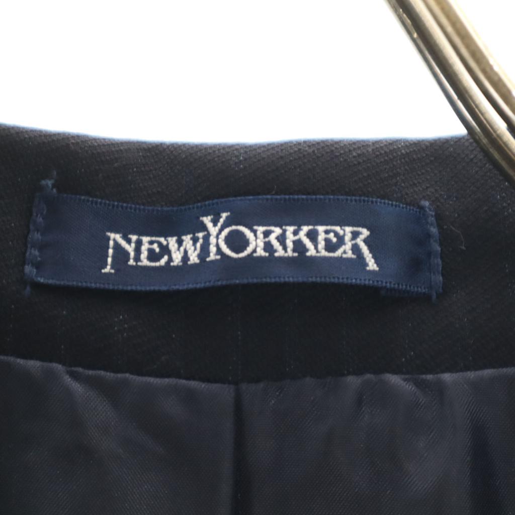 NEWYORKER Striped Pattern pants suit Setup 11AR/64-91 Navy Women Used