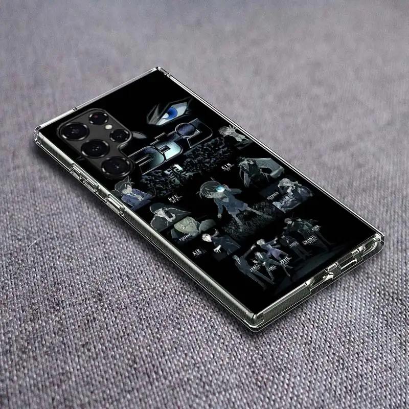 Detective Conan Clear Phone Case for Samsung Galaxy S21 Plus S24 S23 S20 FE S22 S26 Ultra S25 Edge TPU Capa Cases Cover Shockpro