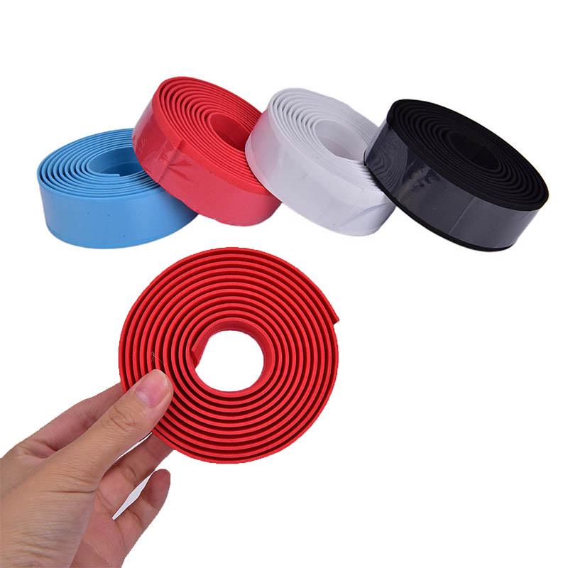 1 Pair Road Bike Bicycle Handlebar Tape Cycling Handle Belt Cork Wrap With Plugs