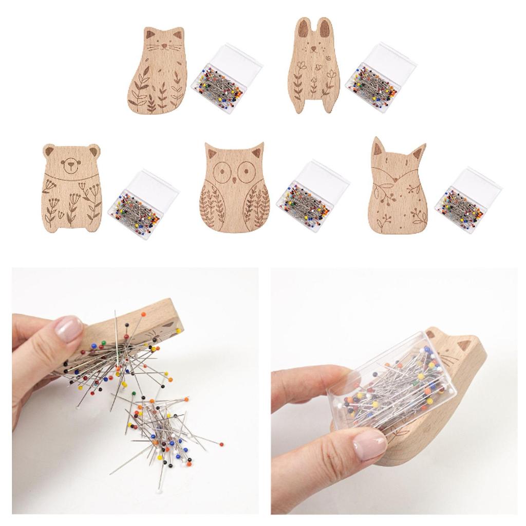 Needle Minder with Pin Kit Needlework Tools Handy Tools Cross Stitch Accessories Small Sewing Pin Holder Portable Needle Keeper