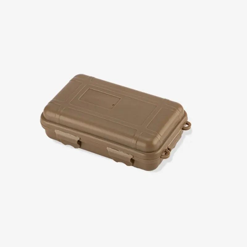 Edc Tool Box Outdoor Camping Survival Kit Shockproof Waterproof Case Sealed Box Outdoor Survival Storage Box Small.