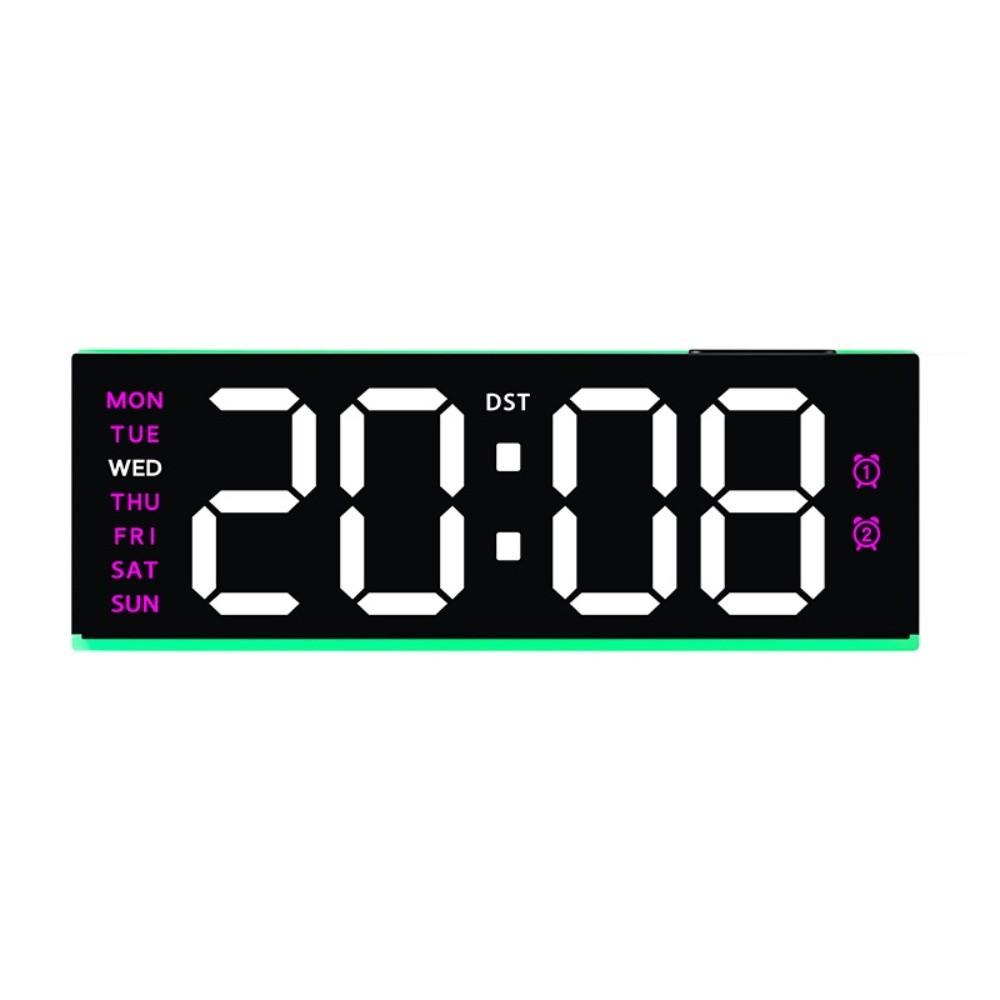 Temperature Bedside Alarm Clock with Calendar LED Night Light Clock New LED Digital Clock Bedroom