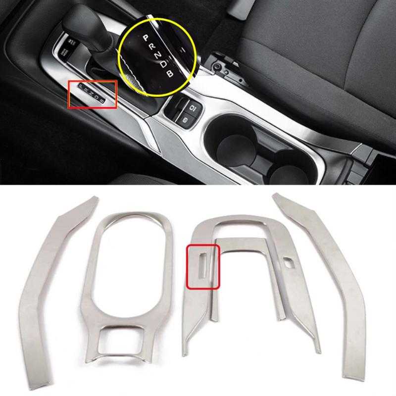 LHD For Toyota Corolla E210      2024 2025 Hybrid steel Car Central Console Gear Shift water cup Panel Trim