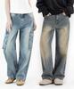 ULIFEZIP [2Pack] Normal Women'S Cargo Balloon Wide Pants 3 Colors [Ulzd_0018] (A Type)