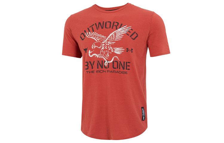 Under Armour T Shirt Men s Burgundy 1370490-635 XL