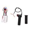 36V 500W Brushed Controller and Long Line 3 Speed Throttle Twist Grip Set for Electric Bicycles