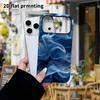 Phone Case: 2D Flat Design Suitable for iPhone 18, 17, 16, 15, 14, 13 Pro Film Protective Case, Couple Style, Gilded Tulle, Christmas and Halloween Gi