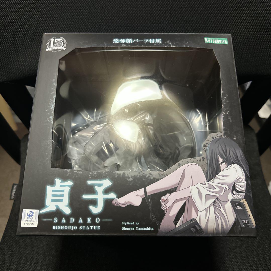 

[USED] Kotobukiya HORROR Bishoujo Sadako Figure with Fearful Face Parts