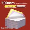 190mm Needle-Point Computer Printer Paper - 3-Part, 2-Part, 4-Part, Equal Divisions, 1000 Pages Delivery Note