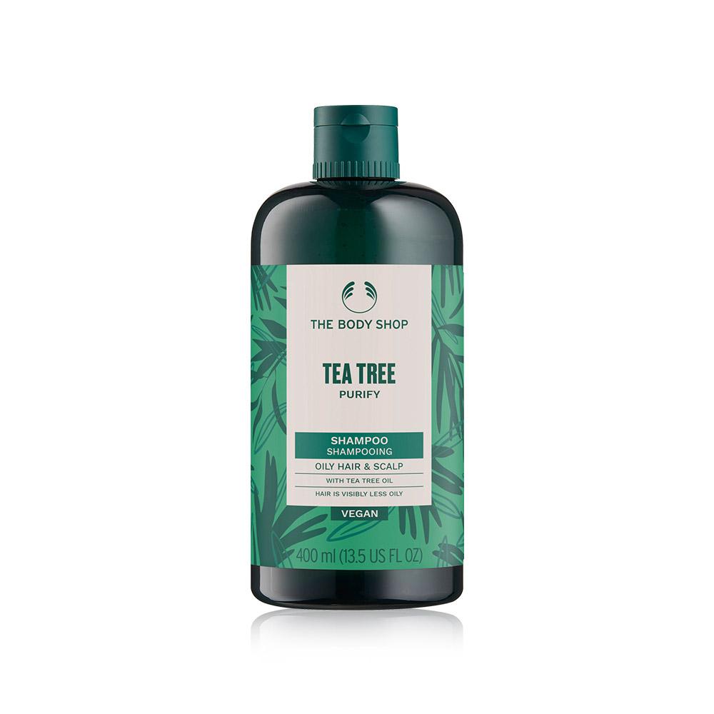 

[The Body Shop] Очищающий шампунь с маслом чайного дерева 400 мл