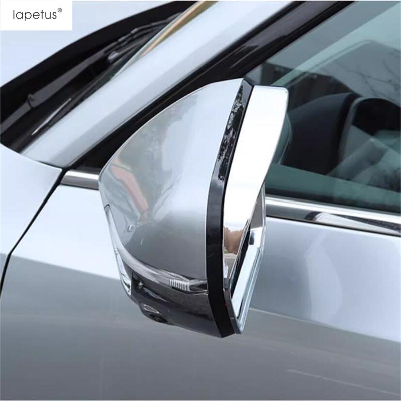 Rearview Mirror Rain Shade Rainproof Eyebrow Decoration Cover Trim For Trumpchi GAC GS8 2024 ABS Chrome Accessories