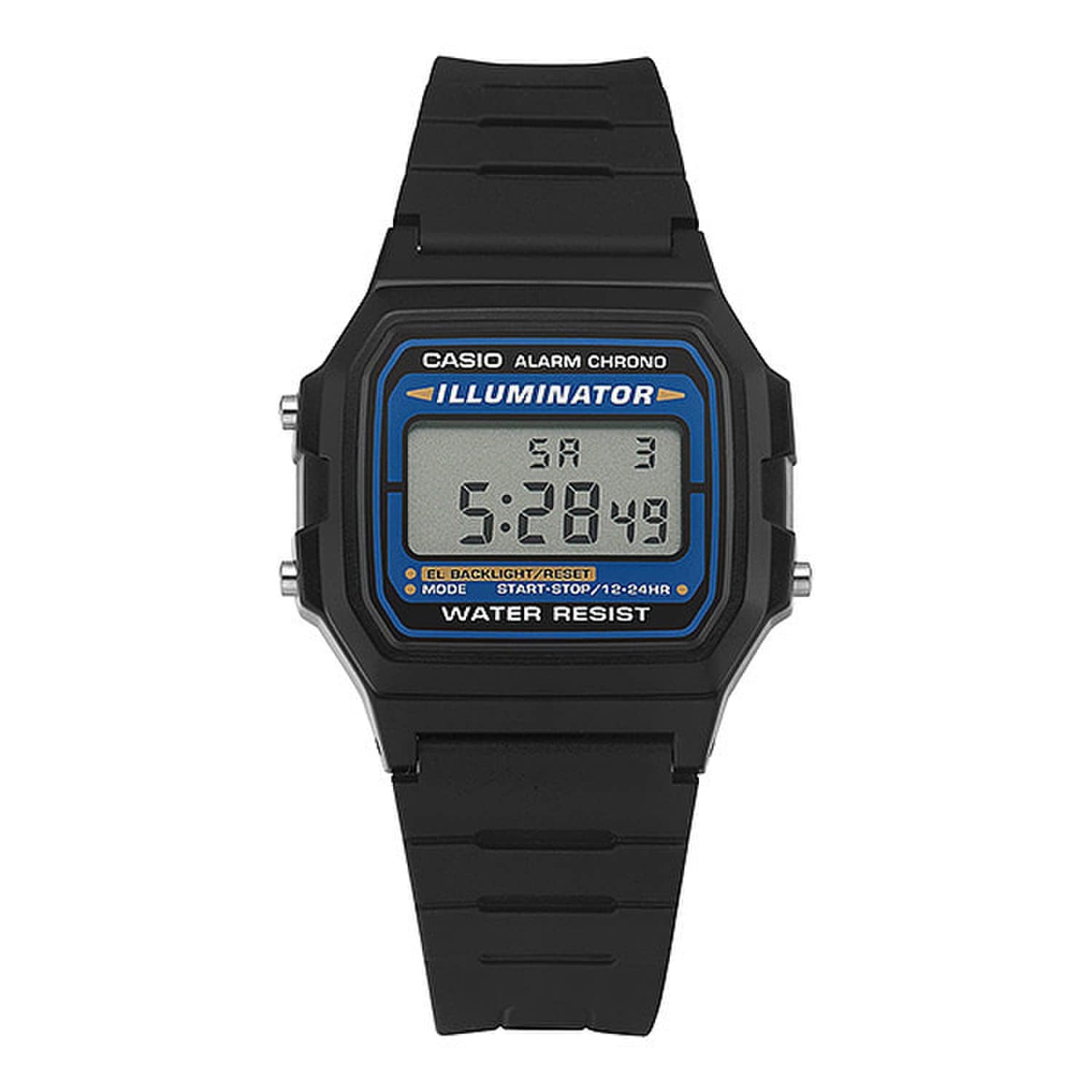 [Casio] F-105W-1ASDF (F-105W-1A) Цифровые квадратные винтажные ретро унисекс часы из смолы