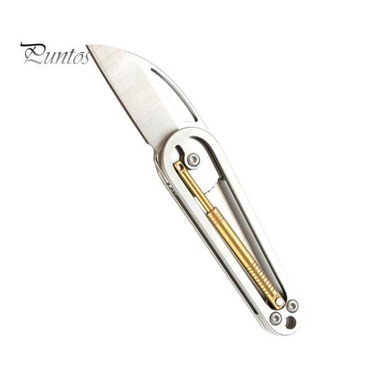 

Складной нож из нержавеющей стали, прочное острое лезвие, карманный нож, для упаковки, почтовых ящиков, открывающихся, мини, портативный, складной, режущий инструмент серебряный