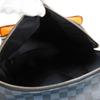 Used 12564 Discovery Daypack N40157 7927 Logo Navy 19AW Damier Cobalt Lace Orange Men's from Japan AUTHENTIC