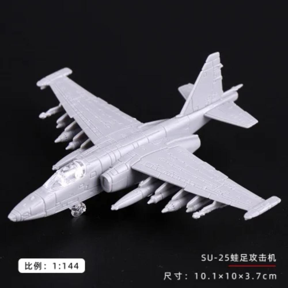 4D 27Stile 1:144 Jäger Bausatz Modell Kunststoff Klebstofffrei Flugzeug Bewaffneter Hubschrauber Aufklärungsflugzeug Bomber Modell Spielzeug