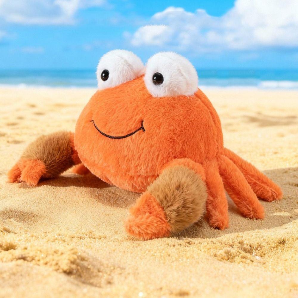 PP Cotton Animal Crab Dolls Simulation Sea Crab Plush Dolls Cute Crab Plush Toys New Year