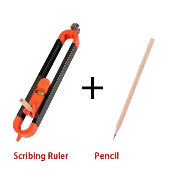 

Профессиональный регулируемый фиксирующийся контурный шаблон Прецизионный инструмент для измерения деревообработки Фитинг для труб Многопозиционное копирование формы