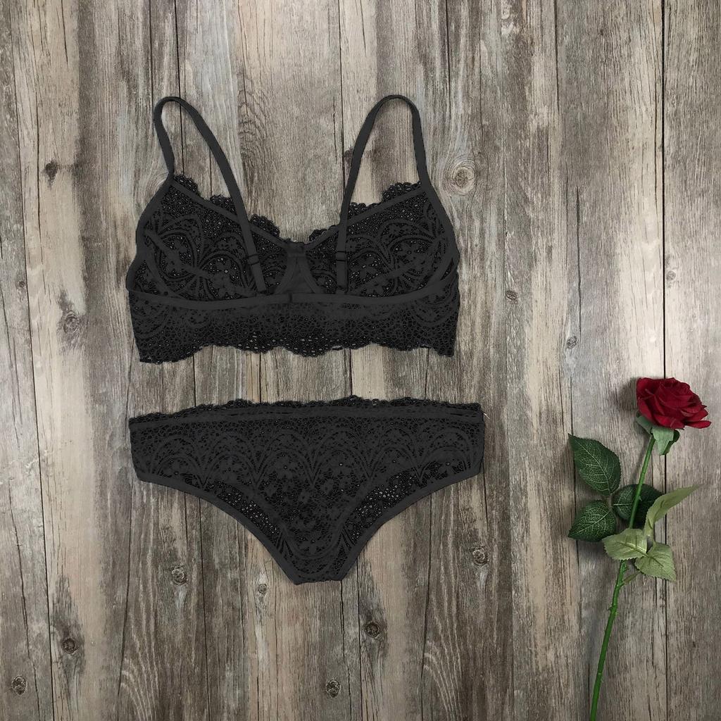 Women's Fashion Sexy Lace Split Suit Sexy Color Underwear Panties