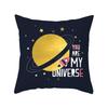New Hand-painted Starry Sky Universe Printed Pillow Cover Home Sofa Pillow Car Cushion Back Cover