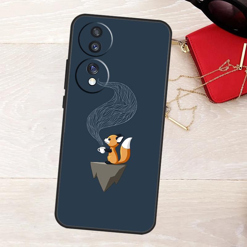 

Аниме Забавный Чехол с Лисой Для Honor 200 400 Pro 50 70 90 Lite X9a X9b X9c X9d X8a X8b X8c Magic 5 6 7 8 Pro Чехол Honor 400 Lite