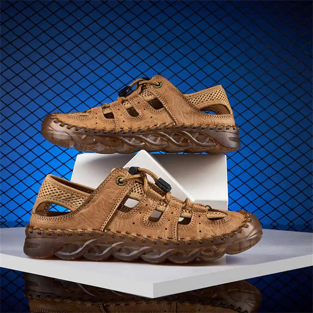 Fashion Fall 44-45 Sandals For Mens 46 Size Men's Shoes Summer Slipper Sneakers Sport School Advanced Loafersy Classic Lowest Price