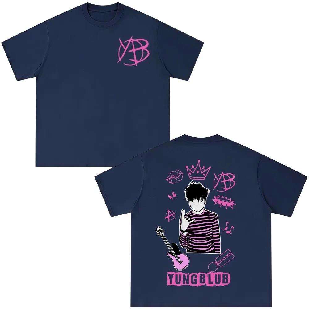 Yungblud Idol Fashion Print Unisex Casual TShirt Pure Cotton Harajuku Hip Hop TShirt Perfect Women And Unisex Fashion TShirt S