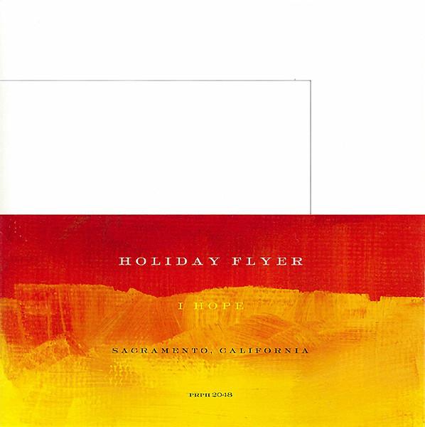 

CD HOLIDAY FLYER - I Hope PRPH2048 Philter Records 2002 Japan ObiRock Used