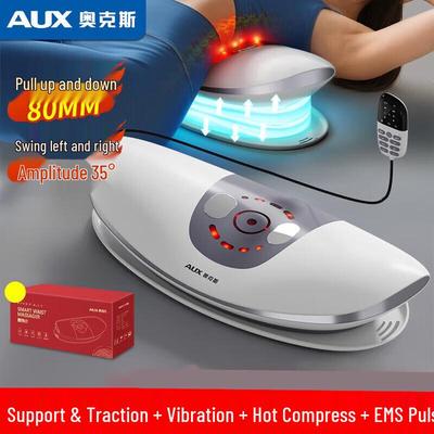 Smart Lumbar Massager with Heat and Pulse CN Plug (adapter Included)