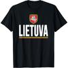 Litauen T-Shirt Litauische Flagge Lietuva Souvenir Liebesgeschenk