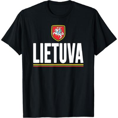 Lithuania T-shirt Lithuanian Flag Lietuva Souvenir Love Gift