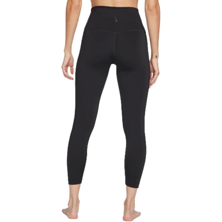 Nike Solid High-Waisted Leggings Women Leggings Black DN4765-010