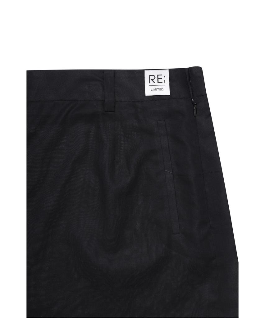 RECODE Asymmetric Draped Skirt_Rqkam25548Otx