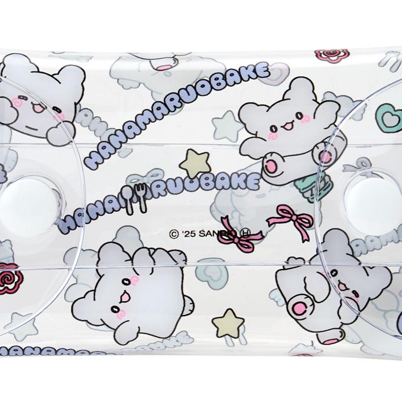 Sanrio HANAMARUOBAKE Transparente Mehrzwecktasche Allover-Muster (Pastellfarbene Süßigkeiten Pop)
