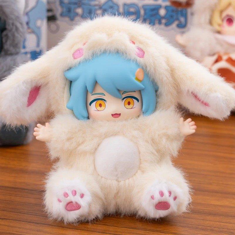 Non Human Zai Rongrong Winter Series Plush Blind Box Cute Stuffed Toy Collectible Anime Peripheral Gift For Girls