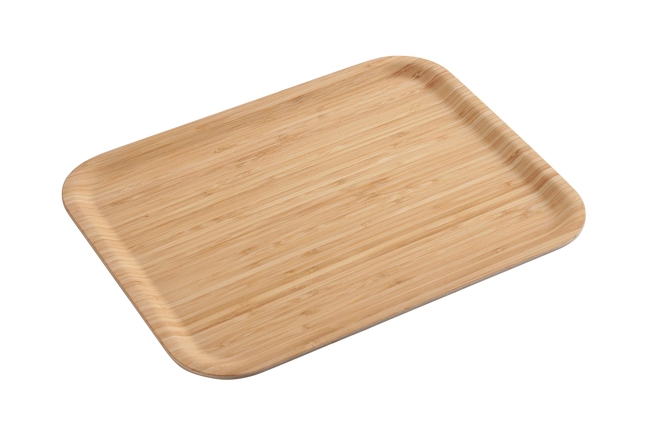 

CAPTAIN STAG Bamboo Square 36 x 28 Tray, Non-Slip, Tray, cm, TAKE-WARE UP-2614
