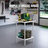Stainless Steel Work Prep Table Commercial Worktable Food Prep 24x24x34in