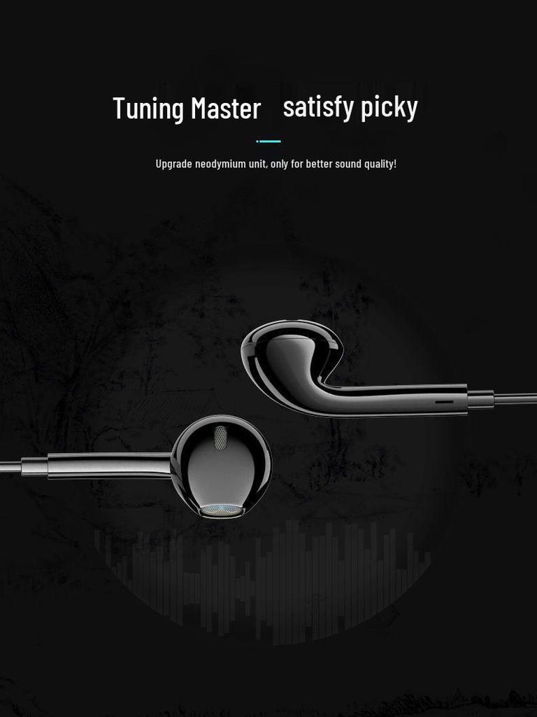 Wired In-Ear Computer Headphones with Microphone and 2-3 Meter Extension Cable, Dual Plug for Live Monitoring.